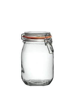 1000ml Kilnclip Glass Jar