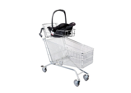Shopping Trolley With Car Seat Holder