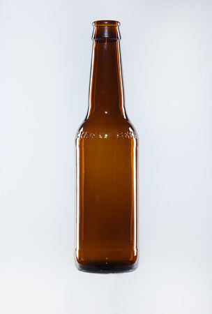 330ml Crown Neck Amber Beer Bottle