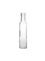 250ml White Flint Glass Marasca Olive Oil Bottle (Screw Neck)