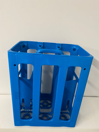 tall stackable carry crate to hold 6 bottles