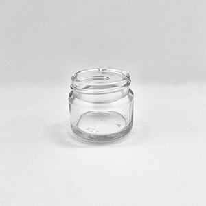 Pot en verre blanc flint de 15 ml