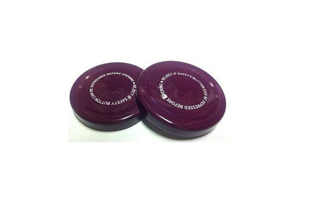 58mm Purple Twist-Off Cap with Safety Button + Print