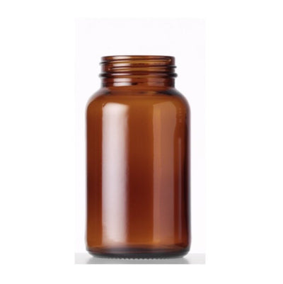 250ml (8oz) Amber Glass Powder Jar