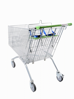 Chariot de courses pour tout-petits à deux sièges (213Ltr)
