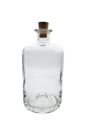 100ml Apotheker Glass Bottle with Cork Mouth