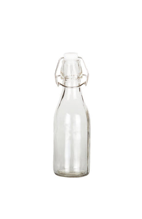 250ml Indro Lemonade Glass Bottle with Swing Stopper Top