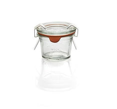35ml Glass Weck Jar w/ Lid, Ring and Clips