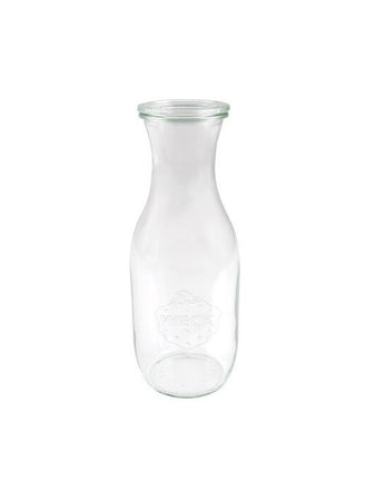 1L Glass Weck Juice Bottle (Bottle Only)