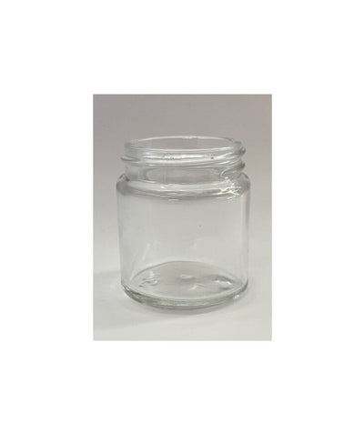 30ml White Flint Glass Squat Jar